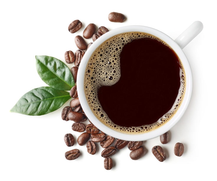 black coffee